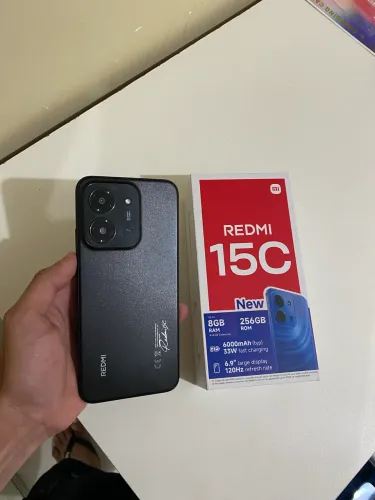 Redmi 15c 256 gb 8 de ram novo caixa completo aceito proposta pra hoje