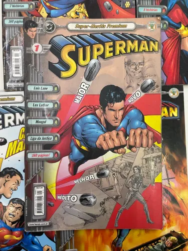 Super-Heróis Premium: Superman (Volumes 1 ao 5) ? Editora Abril (2000)