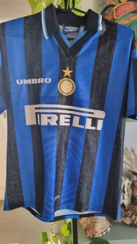 Camisa Inter de Milao 1998 Tamanho P/M