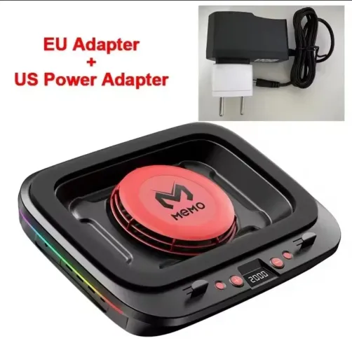 Suporte para notebook gamer base ventilada MEMO FL08 (NUNCA USADA)