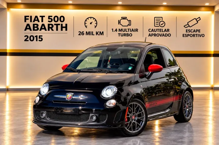 Fiat 500 Abarth Multiair 1.4 TB 16V 3P 2015