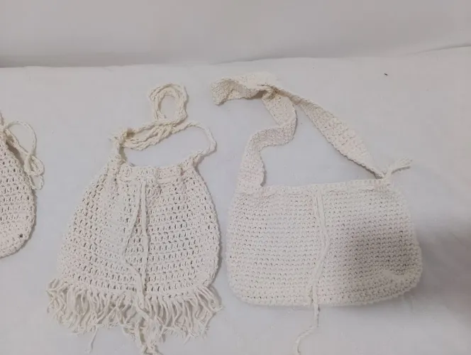 Bolsa de crochê Artesanal (Barbante)