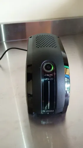 Nobreak TS Shara UPS Mini 600VA Bivolt (127/220V) Preto 6 tomadas