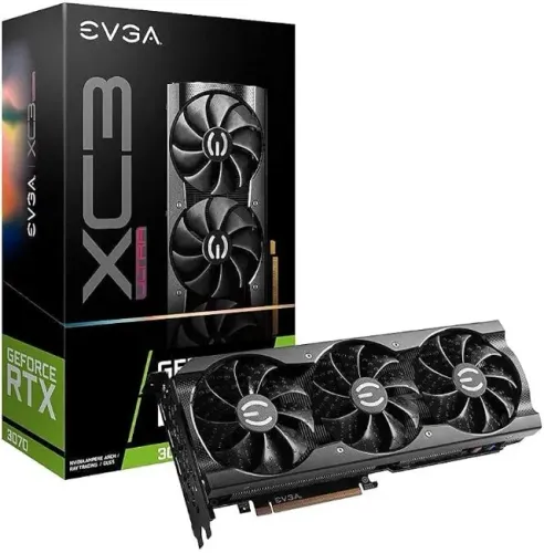 RTX 3070 EVEGA XC3 8gb usada vendo barato para vender logo