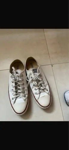 All Star Original de Couro Branco 37