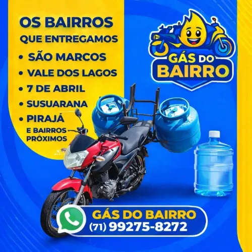 Disk gás e água mineral- entrega rápida 