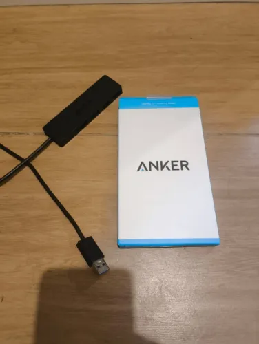 Hub USB Anker 4 Portas USB 3.0 | 5Gbps | Ultra Slim A7516 | Novo | Nunca Usado