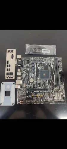 Placa mãe Asus - AMD A320M - Asus Prime A320M-K/BR - Completa