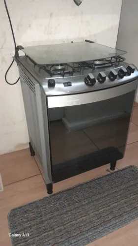 Fogao de imbutir 4 bocas Brastemp automático