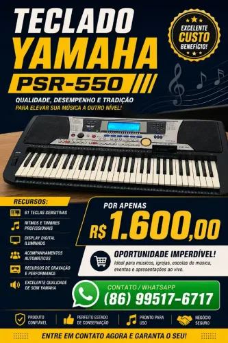 Teclado Yamaha