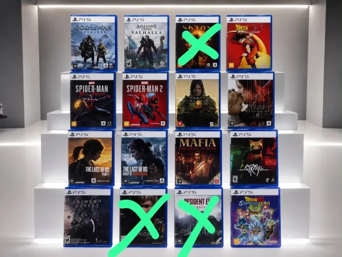Jogos PS5 .