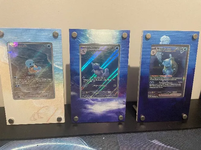 Coleção Squirtle, Wartortle e Blastoise MEW 150