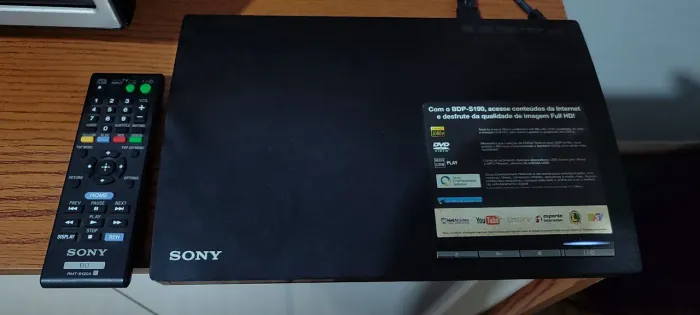 Blu-Ray Sony BDP-S190 C/Controle