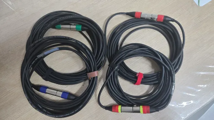 Cabos para microfone XLR 7m