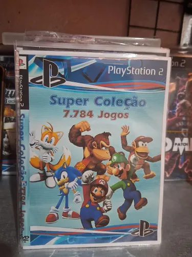 Super Coleção 7 Mil Jogos PlayStation 2