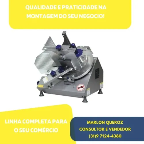 Fatiador de Frios Gural Automático 30CM Novo