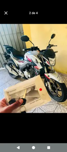 Twister 250F manual chave reserva baixa kilometragem.