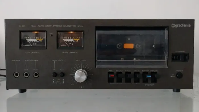 Tape deck Gradiente S-95 cabeça Cronios (original/revisado)