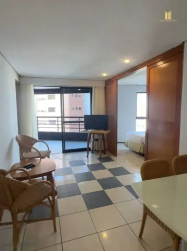 Apartamento com 1 dormitório à venda, 51 m² por R$ 800.000,00 - Mucuripe - Fortaleza/CE