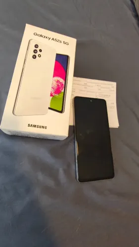 Samsung Galaxy A52s 5G - Excelente estado + Caixa + Nota Fiscal
