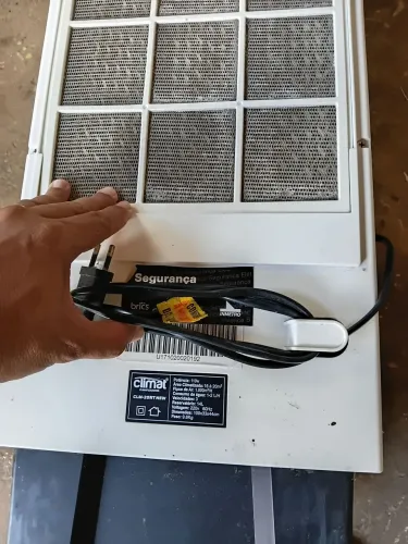 Climatizador para retirada peças 