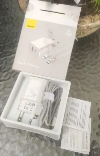 Carregador Iphone Novo