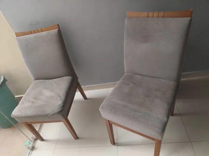 Duas cadeiras para sala de jantar da Casa e Estilo