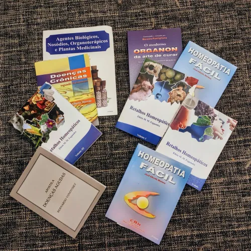 Livros homeopatia e saúde para troca