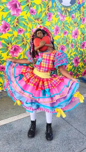 Lindo vestido junino