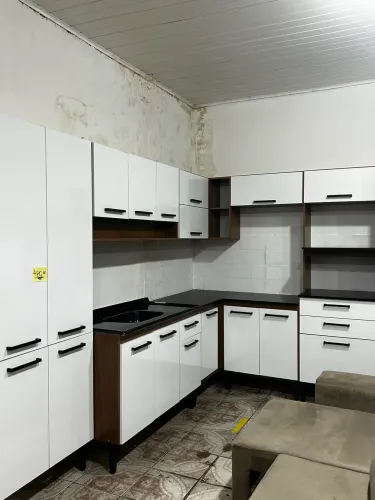 Cozinha modulada 8 peças incluso Cuba de levar com entrega e montagem