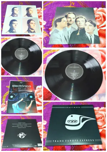 LP Kraftwerk - Trans Europe Express - 2024 Importado Argentina C/ encarte e Livreto