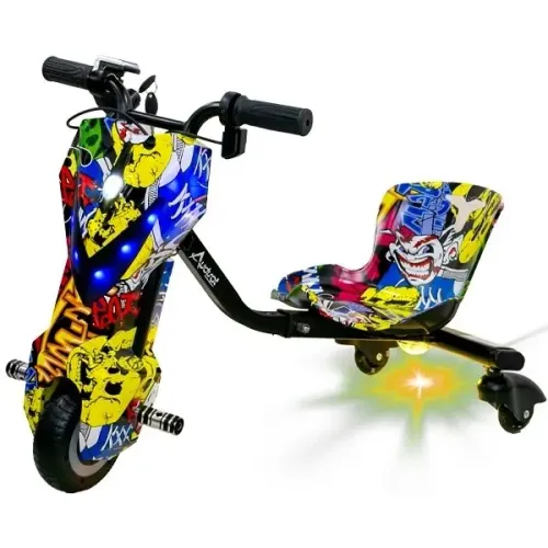 Triciclo elétrico infantil 6,5w Bluetooth suporta 60kg 