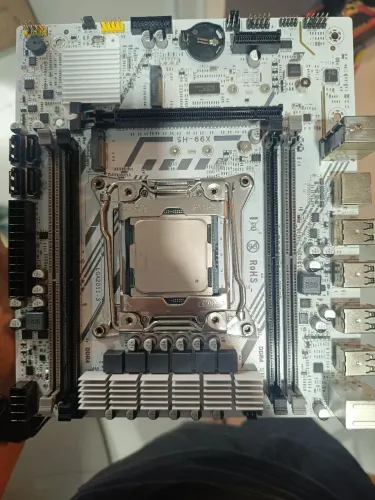 Placa mãe x99 com processador nova!