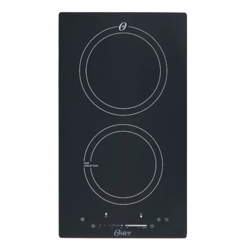 Cooktop 2 Bocas Indução com Painel Touch Vidro Preto 127V (110V) 2 em 1 Oster