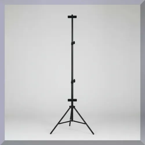 Suporte para banner com pedestal e garras, desmontável. 2m Pronta Entrega