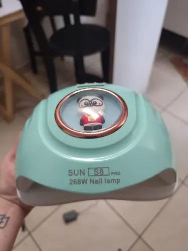 Cabine secadora de unha em gel