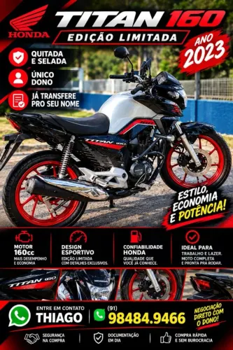 Vendo TITAN 2023 selada 2026