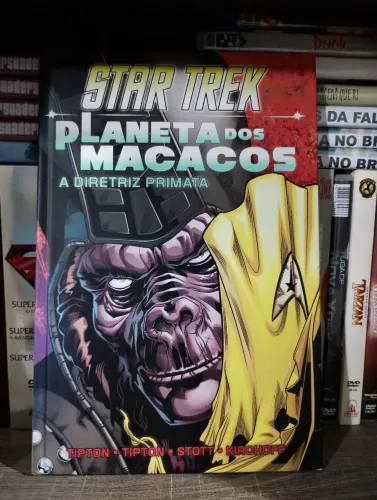 HQ Star Trek e Planeta dos Macacos capa dura