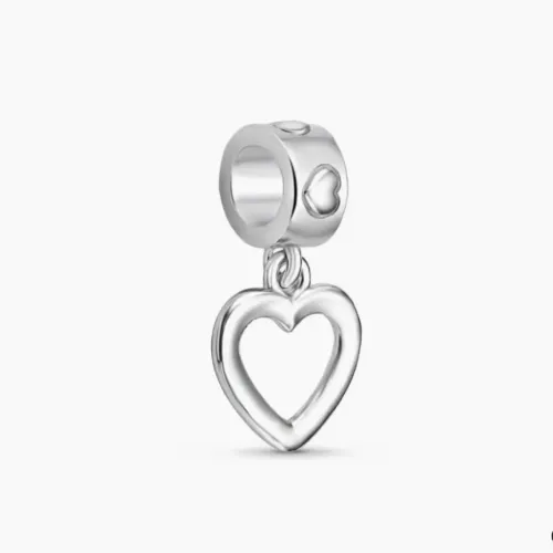 Pingente Life Vivara Amor Coração Prata 925