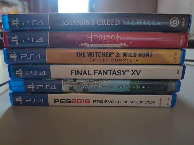 Lote jogos de ps4
