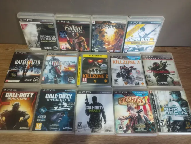Jogos de tiro originais Playstation 3/ps3