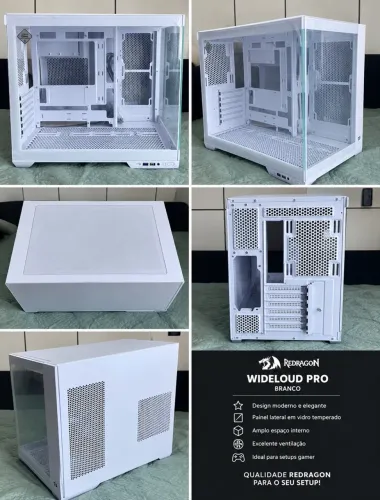 ? GABINETE REDRAGON WIDELOUD PRO BRANCO ?