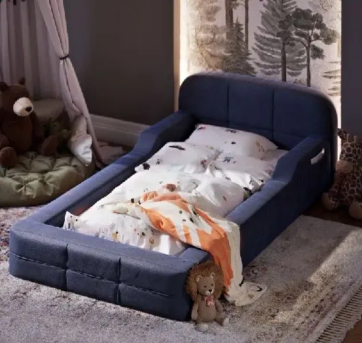 Cama montessoriana infantil, lateral em espuma d26