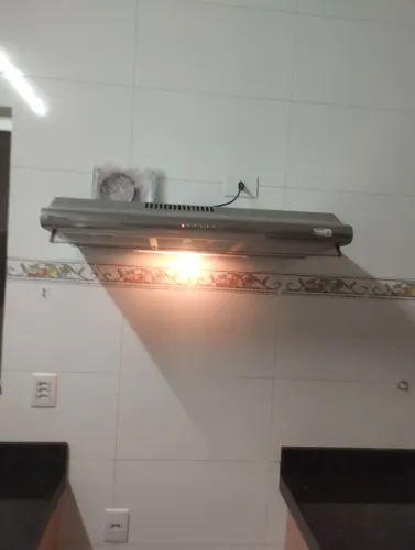 Depurador de ar Electrolux inox 80 cm funcionando perfeitamente acompanha manual de 