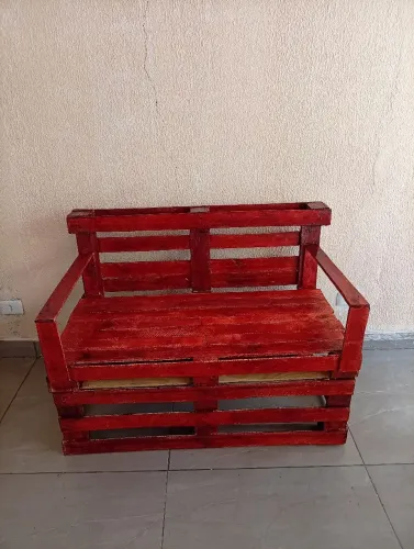 Banco de pallet
