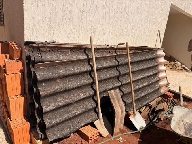 Telhas eternite original reforçada de 6mm.