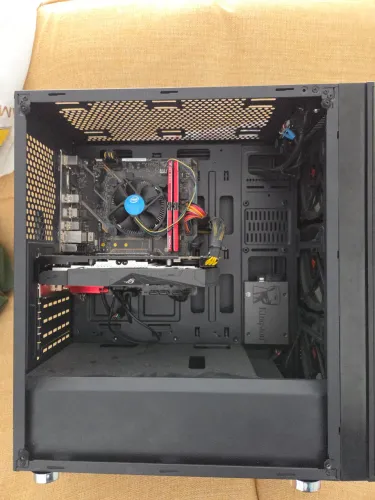 PC Gamer COMPLETO c/ periféricos | I3 8100 | 16 gb Ram | Rx 570 | SSD