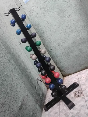 Halteres com torre