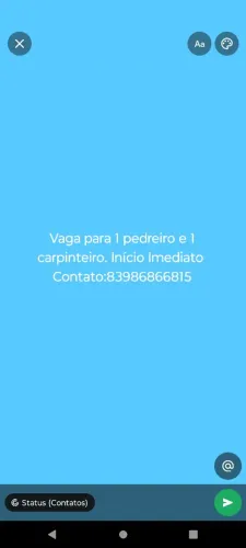 Vaga de emprego