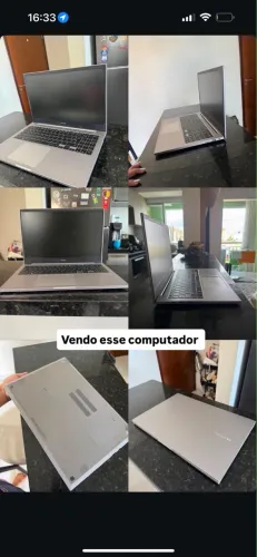 Vendo notebook conservado e sem marcas de uso